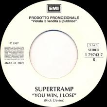 it1997 Young Boy ⁄ Supertramp 1 79743 7 -promo - pic 1