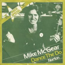 1975 07 00 - MIKE McGEAR - DANCE THE DO ⁄ NORTON - GERMANY - WARNER BROS - WB 16 520 - pic 1