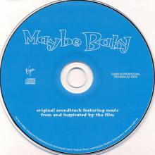SPAIN 2000 06 02 - MAYBE BABY - ORIGINAL SOUNDTRACK - PROMO CD - pic 1