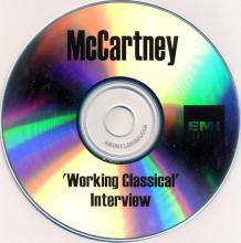 UK 1999 11 01 - PAUL McCARTNEY'S WORKING CLASSICAL - INTERVIEW - EMI CLASSICS - pic 2