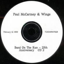 UK 1999 02 12 - BAND ON THE RUN 25TH ANNIVERSARY - ABBEY ROAD CDR 1 AND 2 - pic 6