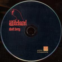 UK 2011 03 07 - MATT BERRY - WITCHAZEL - RAIN CAME DOWN - AJXCD251 - PROMO CD - pic 1