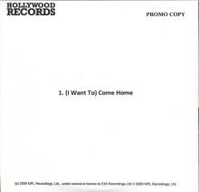 UK 2009 12 08 - PAUL McCARTNEY - (I WANT TO) COME HOME  - PROMO CD - pic 2
