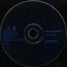 UK 1999 10 04 - RUN DEVIL RUN - PAUL McCARTNEY - ADVANCE - PROMO - CDLRL 019 - pic 1