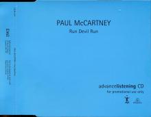 FR 1999 10 04 - PAUL MCCARTNEY - RUN DEVIL RUN - ADVANCE CD - CDLRL 019 - PROMO CD - pic 1