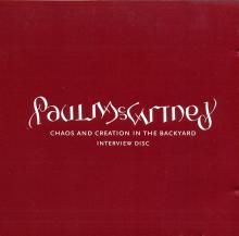 UK 2005 09 12 - CHAOS AND CREATION IN THE BACKYARD INTERVIEW DISC - PAUL MCCARTNEY - CHAOS 01 - EU - PROMO - pic 1