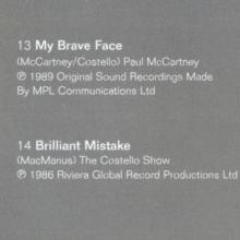 UK 2002 00 00 - UK ELVIS COSTELLO - MY BRAVE FACE - BMG PUB028 - pic 5