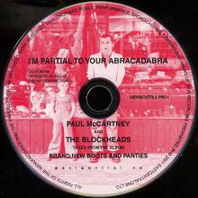 UK 2001 04 09 - I´M PARTIAL TO YOUR ABRACADABRA - PAUL McCARTNEY AND THE BLOCKHEADS - PROMO CD - pic 1