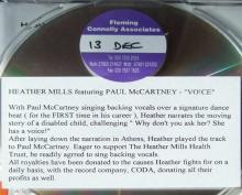 1999 12 13 UK - VO!CE - HEATHER MILLS FEAT. PAUL McCARTNEY - CODARCD 004 - pic 1