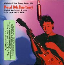 UK 1999 10 04 - RUN DEVIL RUN - PAUL McCARTNEY - MUSICLAND - SAM GOODY BONUS DISC - USA - PROMO - pic 1