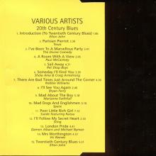 UK 1998 11 16 - 20TH CENTURY BLUES - THE SONGS OF NOEL COWARD - PAUL McCARTNEY - A ROOM WITH A VIEW - CDPP 053 - PROMO CD - pic 2
