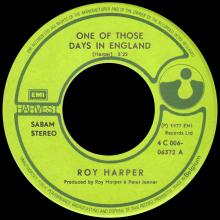 ROY HARPER - ONE OF THOSE DAYS IN ENGLAND - BELGIUM - 4C 006 - 06372 - pic 3