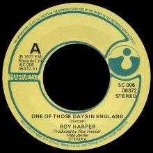 ROY HARPER - ONE OF THOSE DAYS IN ENGLAND - HOLLAND - 5C 006 - 06372 - pic 3