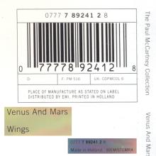 The Paul McCartney Collection 06 Venus And Mars 0777 7 89241 2 8 hol - pic 15