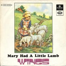 por04 Mary Had A Little Lamb ⁄ Little Woman Love 8E 006-05058 M - pic 1