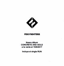 SPAIN 2017 09 15 - FOO FIGHTERS - CONCRETE AND GOLD - SUNDAY RAIN - PROMO CD - pic 1
