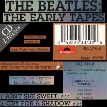 spCD1994 Las Primeras Grabaciones De The Beatles - The Beatles The Early Tapes CD 2 Titulos - 853 310-2  - pic 4
