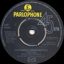 swe25 Wonderful Christmastime ⁄ Rudolph The Red-Nosed Reggae 7C 006-63435 - pic 3