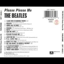 1987 uk01CD Please Please Me - CDP 7 46435 2 / BEATLES CD DISCOGRAPHY UK - pic 2