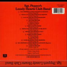 1987 uk08CD a Sgt.Pepper's Lonely Hearts Club Band - CDP 7 46442 2 / BEATLES CD DISCOGRAPHY UK - pic 1