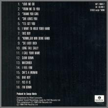 1988 uk14CD The Beatles Past Masters - Volume One - CDP 7 90043 2 ⁄ CD-BPM 1 / BEATLES CD DISCOGRAPHY UK - pic 15