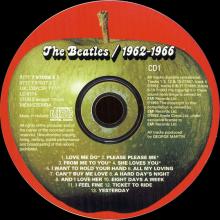 1993 uk16CD a hol The Beatles ⁄ 1962-1966 - 0777 7 97036 2 3 // CDPCSP 717 / BEATLES CD DISCOGRAPHY UK - pic 1