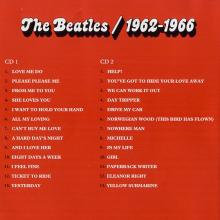 1993 uk16CD a hol The Beatles ⁄ 1962-1966 - 0777 7 97036 2 3 // CDPCSP 717 / BEATLES CD DISCOGRAPHY UK - pic 7