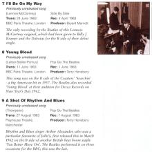 1994 uk18CD b The Beatles Live At The BBC - 7243 8 31796 2 6 ⁄ CDPCSP 726 / BEATLES CD DISCOGRAPHY UK - pic 4