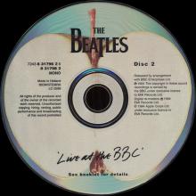 1994 uk18CD a The Beatles Live At The BBC - 7243 8 31796 2 6 ⁄ CDPCSP 726  / BEATLES CD DISCOGRAPHY UK - pic 4