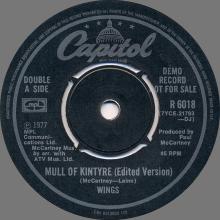 uk1977(2) Mull Of Kintyre ⁄ Girl's School R 6018  - pic 3