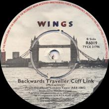 uk1978(1) With A Little Luck ⁄ Backwards Traveller⁄Cuff Link R 6019  - pic 2