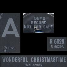 uk1979(4) Wonderful Christmastime ⁄ Rudolph The Red-Nosed Reggae R 6029  - pic 3