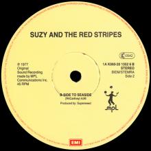 1986 07 07 SUZY AND THE RED STRIPES - SEASIDE WOMAN ⁄ B-SIDE TO SEASIDE - K060-20 1352 6 - 5 099920 135263 - 12 INCH - HOLLAND - pic 6