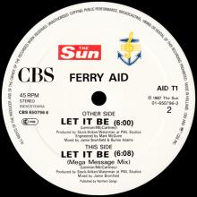 1987 03 23 PAUL McCARTNEY - LET IT BE - THE SUN FERRY AID - CBS 650796 6 - 12 INCH - HOLLAND - pic 6