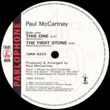 1989 07 31 PAUL McCARTNEY THIS ONE - 12RX 6223 - 5 099920 344603 - 3 TRACKS 12 INCH - UK - pic 5