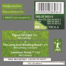 1989 11 13 PAUL McCARTNEY - FIGURE OF EIGHT MAXI-SINGLE - 060-20 3653 6 - 5 099920 365363 - 3 TRACKS 12 INCH - GERMANY - pic 1