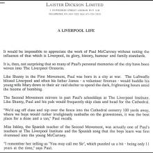 1991 06 28 b World Premiere Of Paul McCartney's Liverpool Oratorio - Press Release - pic 8