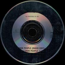 UK 1993 02 22 - C'MON PEOPLE ( RADIO EDIT ) - C'MON PEOPLE - CDRDJ 6338 - PROMO - pic 3