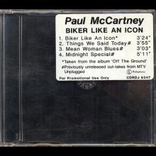UK 1993 04 26 - PAUL McCARTNEY - BIKER LIKE AN ICON - CDRDJ 6347 - PROMO - pic 1
