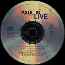 1993 11 08 GER - PAUL IS LIVE - PMLIVE 1 - PROMO - pic 3