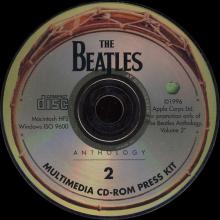 UK - 1996 03 18 - THE BEATLES - ANTHOLOGY 2 - MULTIMEDIA CD-ROM - PRESS KIT - PROMO - pic 3