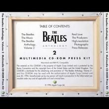 UK - 1996 03 18 - THE BEATLES - ANTHOLOGY 2 - MULTIMEDIA CD-ROM - PRESS KIT - PROMO - pic 8
