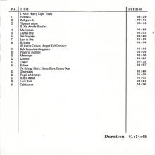 UK 1997 08 25 - PAUL McCARTNEY - STANDING STONE - ABBEY ROAD CDR PROMO - pic 2