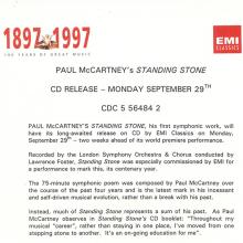 1997 09 29 a Paul McCartney's Standing Stone - press pack - PMC 2 - pic 5