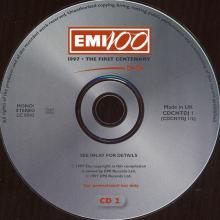 UK 1997 - EMI100 1997 THE FIRST CENTENARY - MULL OF KINTYRE - CDCNTDJ 1/2 - PROMO - pic 6