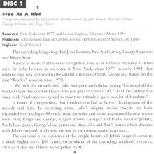 1995 uk19CD a The Beatles Anthology 1 - 7243 8 34445 2 6 / BEATLES CD DISCOGRAPHY UK  - pic 8