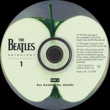 1995 uk19CD a The Beatles Anthology 1 - 7243 8 34445 2 6 / BEATLES CD DISCOGRAPHY UK  - pic 1