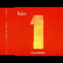 UK - 2000 11 13 - THE BEATLES 1 SOUNDBITES - CDLRL 042 - PROMO - pic 1