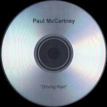 UK 2001 11 12 - PAUL MCCARTNEY - DRIVING RAIN - FULL CD 15 TRACKS - PROMO - pic 3