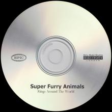 UK 2001 07 23 - SUPER FURRY ANIMALS - RINGS AROUND THE WORLD - RECEPTACLE FOR THE RESPECTABLE - PROMO CDR - pic 3